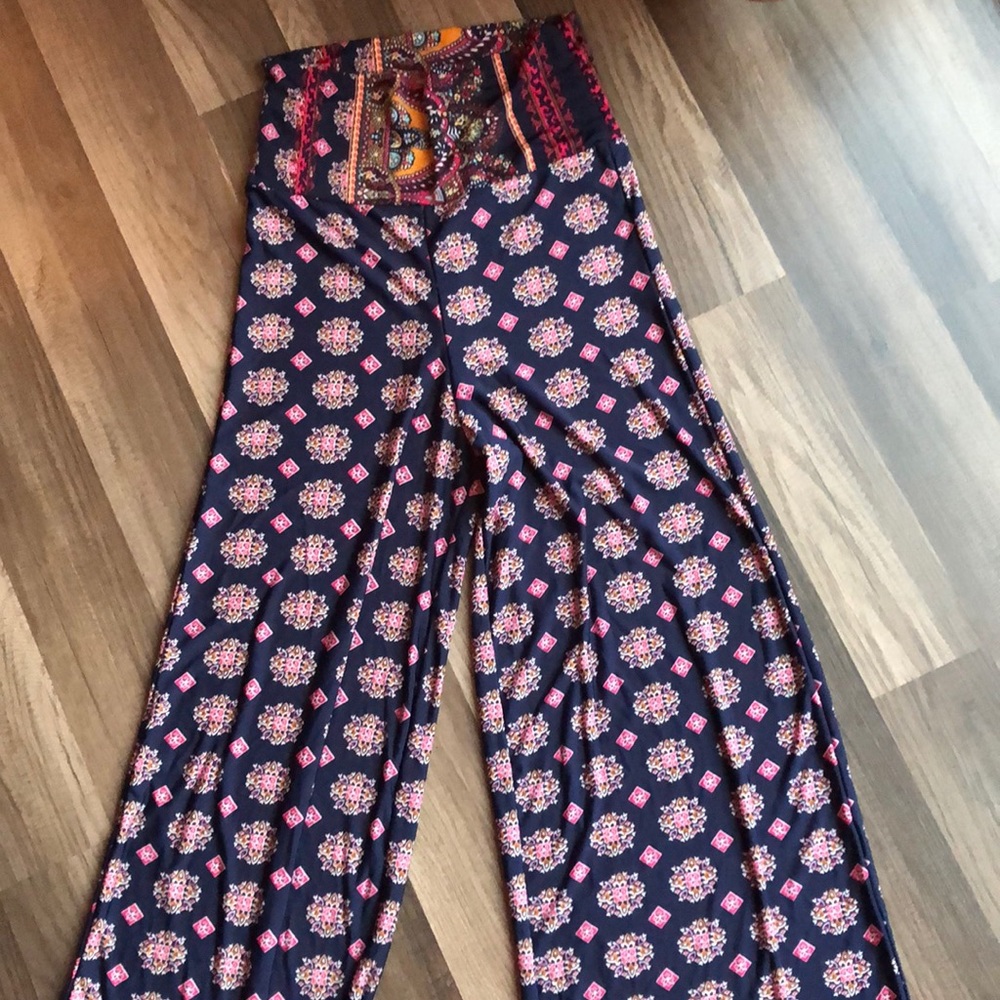 Stretchy long pants